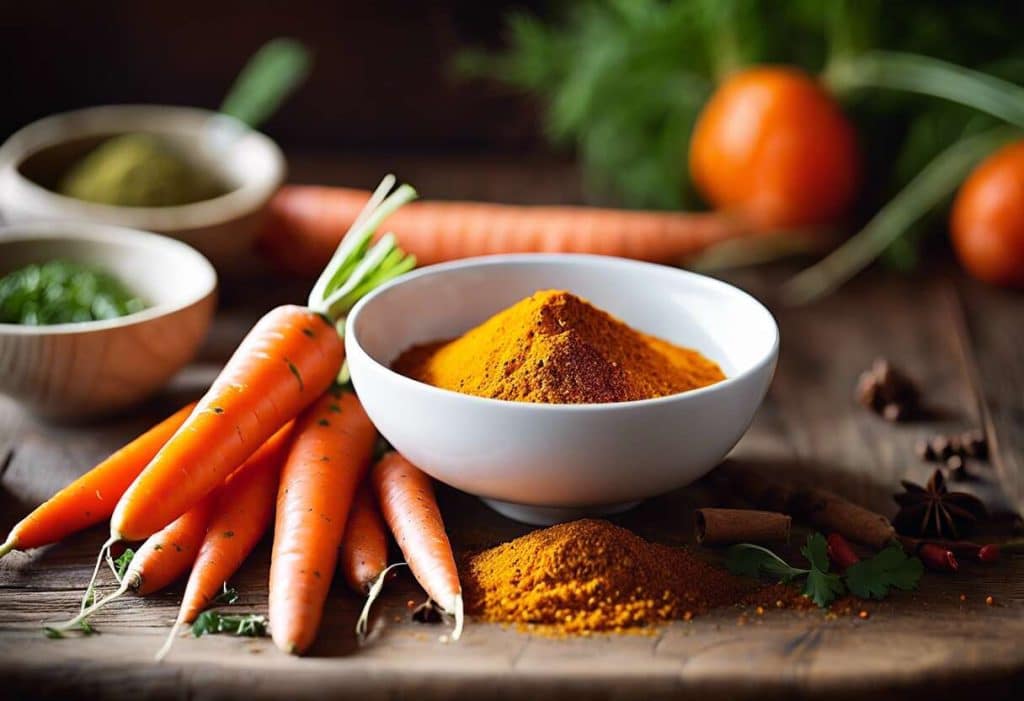 Accords parfaits : épices pour sublimer les carottes