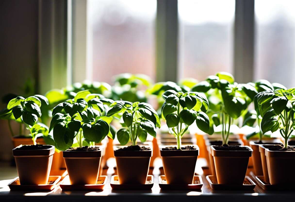 Conseils de plantation : semer et repiquer le basilic avec succès