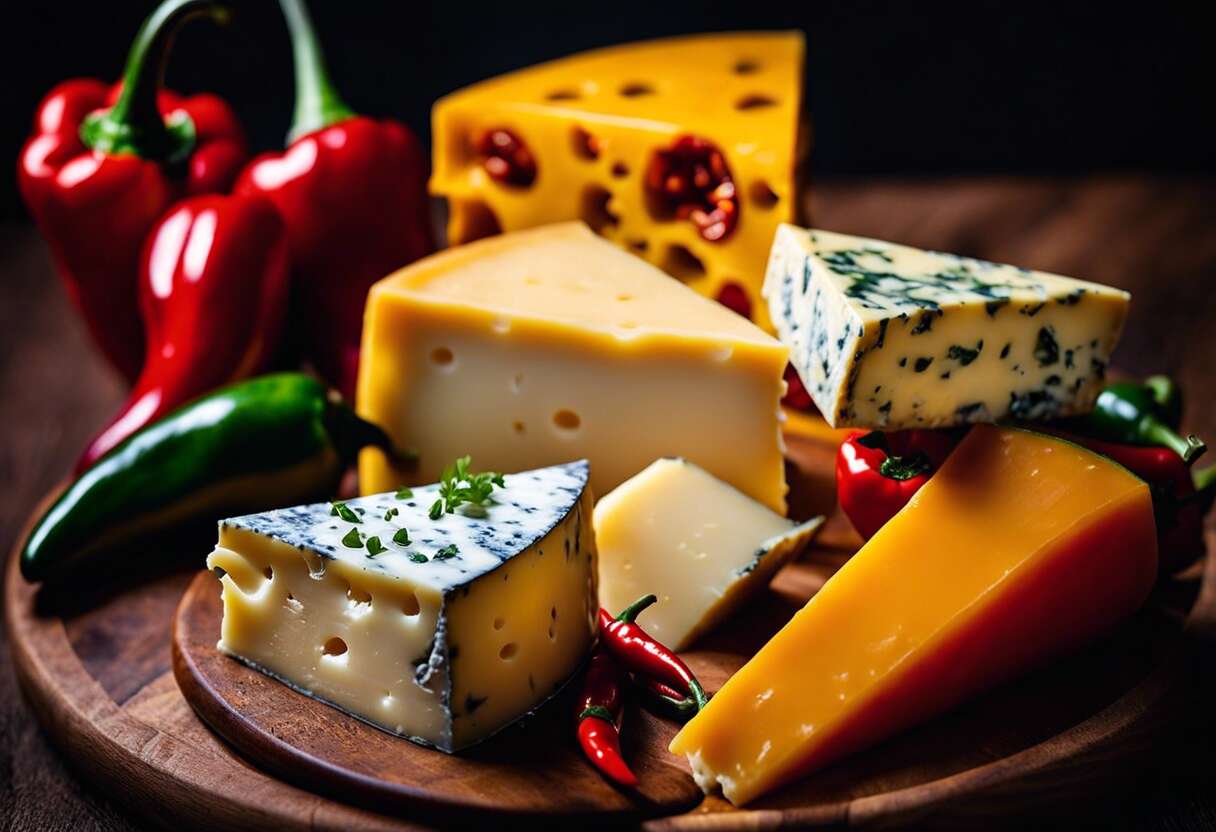 La palette du goût : comment choisir son piment en fonction du fromage