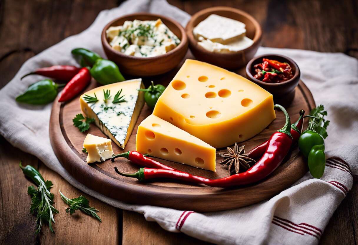 Recettes créatives : idées gourmandes pour associer piment et fromage au quotidien