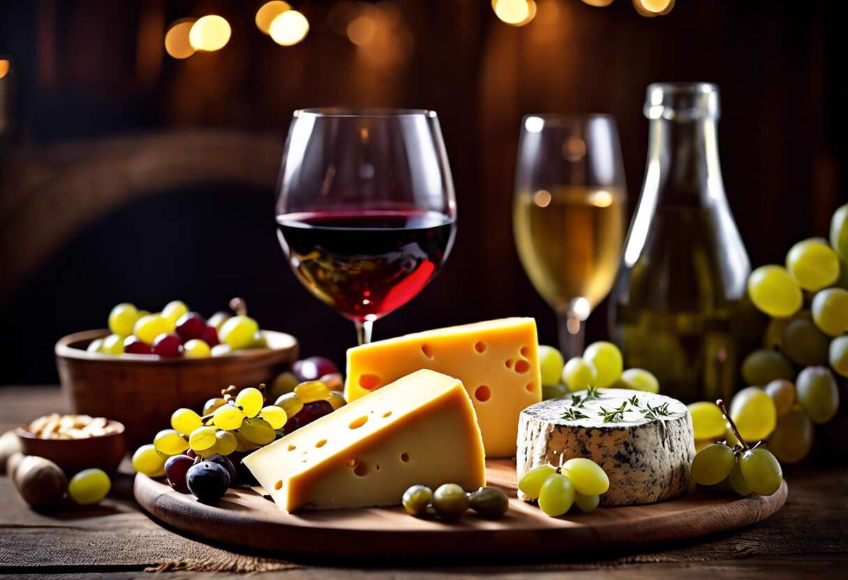 Accords vins et fromages : marier les saveurs pour un plaisir décuplé