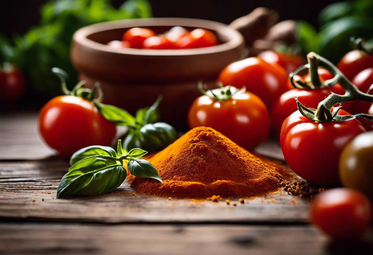 Créer l'harmonie dans votre assiette : les accords entre épices et tomates