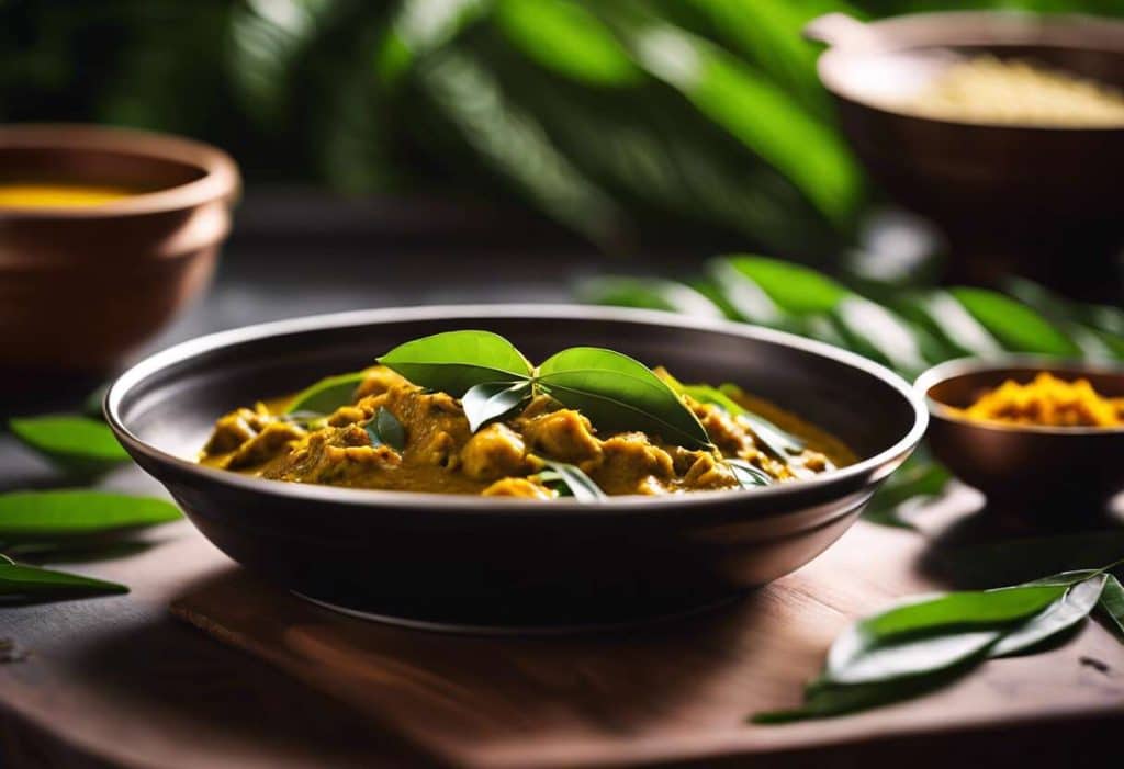 Curry leaves : intégration dans la cuisine indienne contemporaine