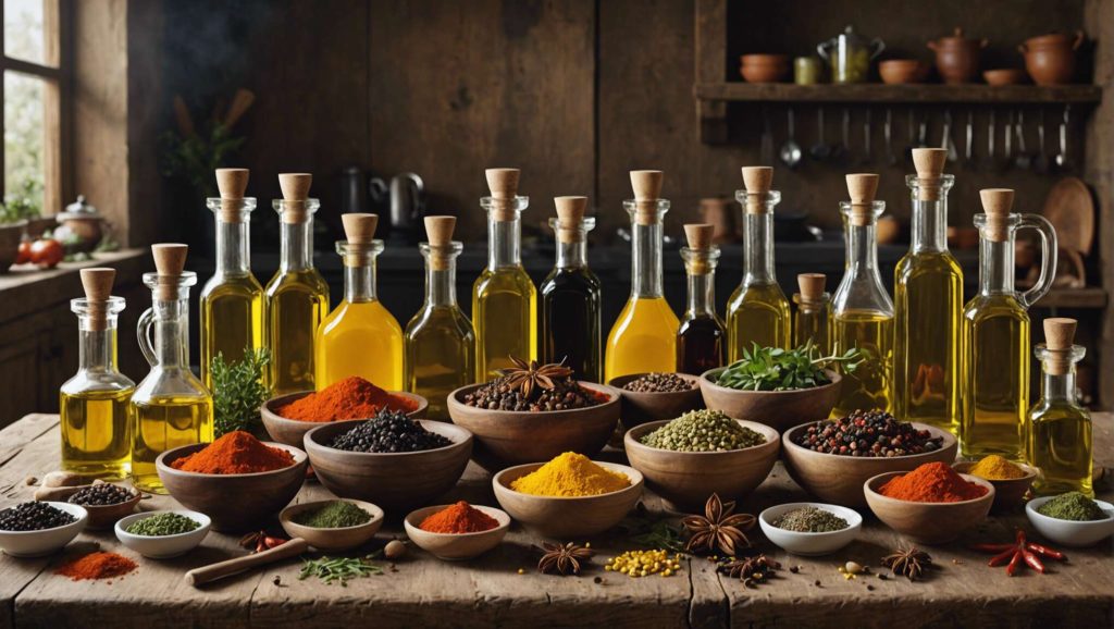 Marier les huiles et épices : secrets d'associations parfaites