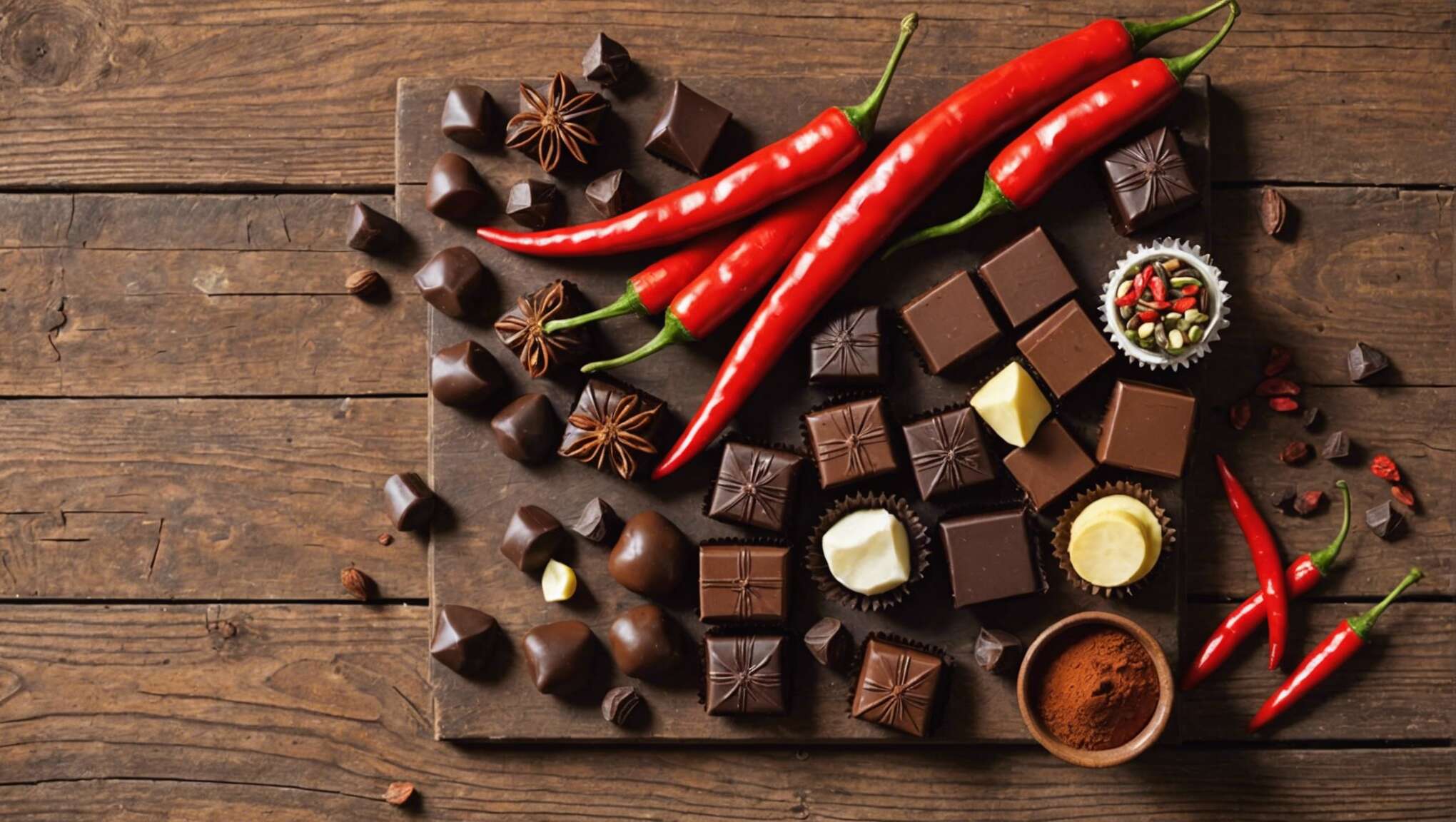 Choisir les bons ingrédients : sélectionner le chocolat et le type de piment