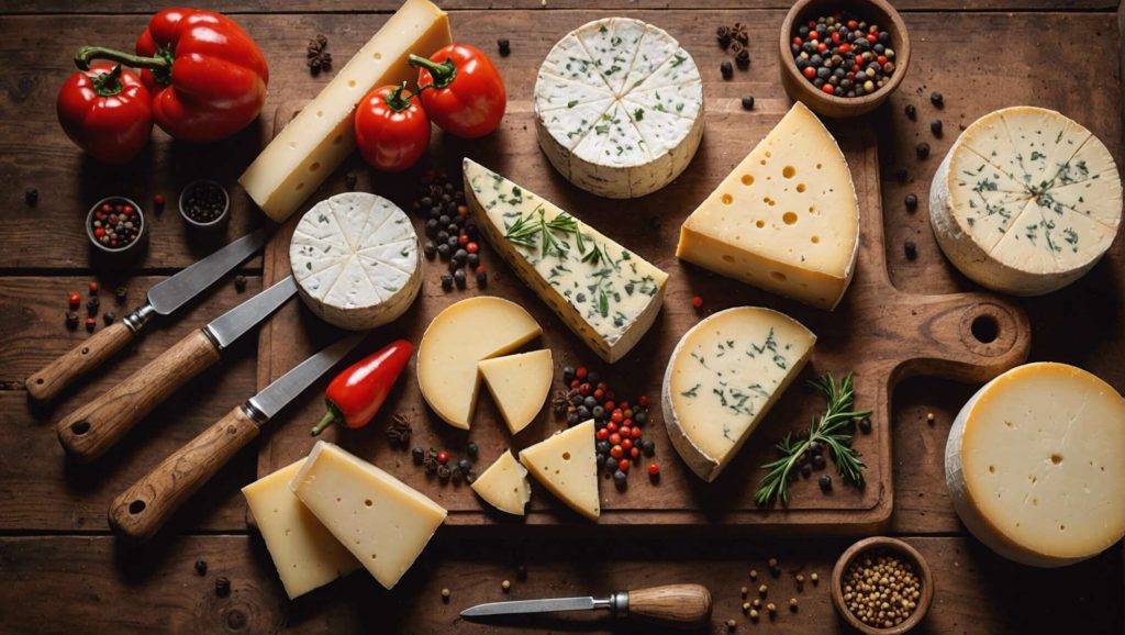 Accords parfaits entre fromages et variétés de poivres