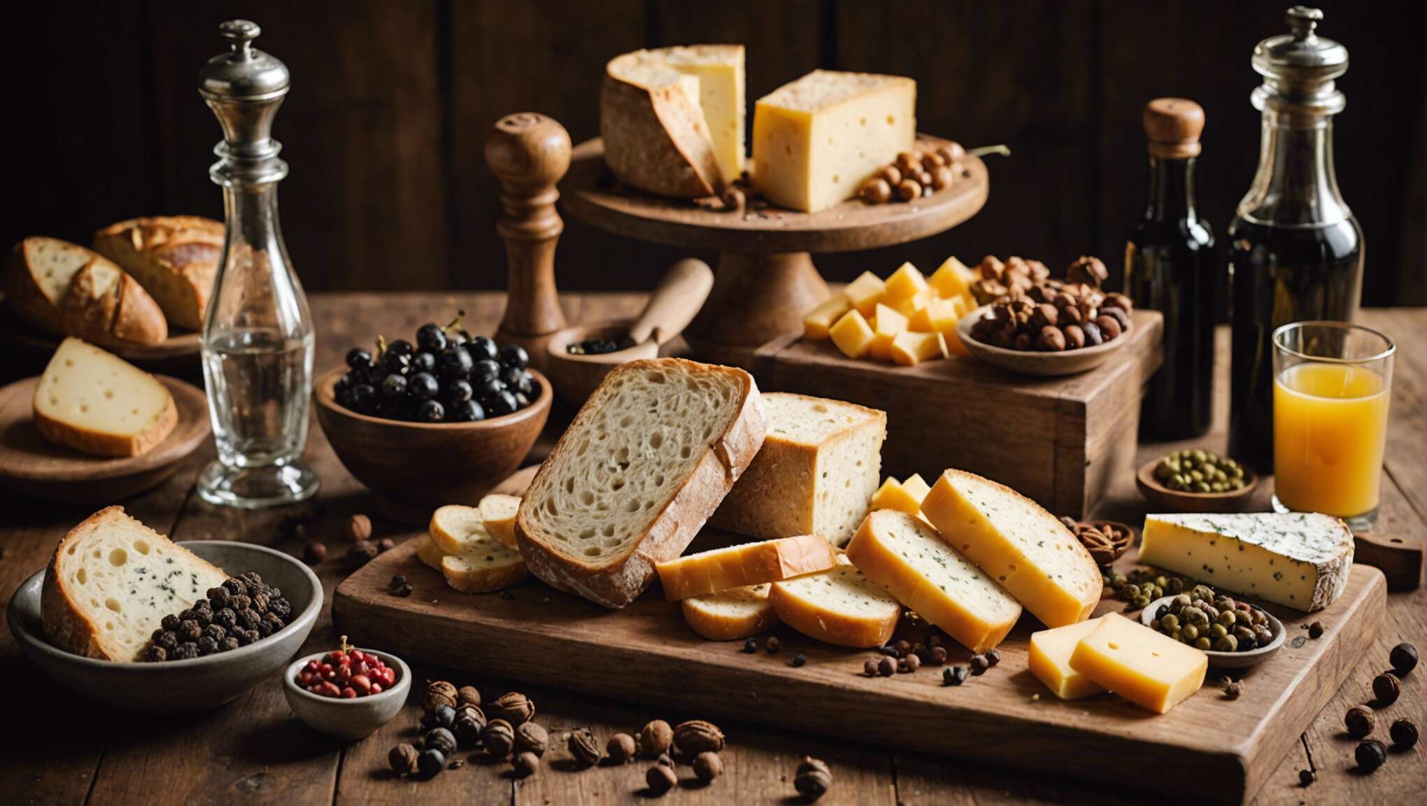 Mariage vin, pain et fromage : la touche finale avec le poivre adéquat