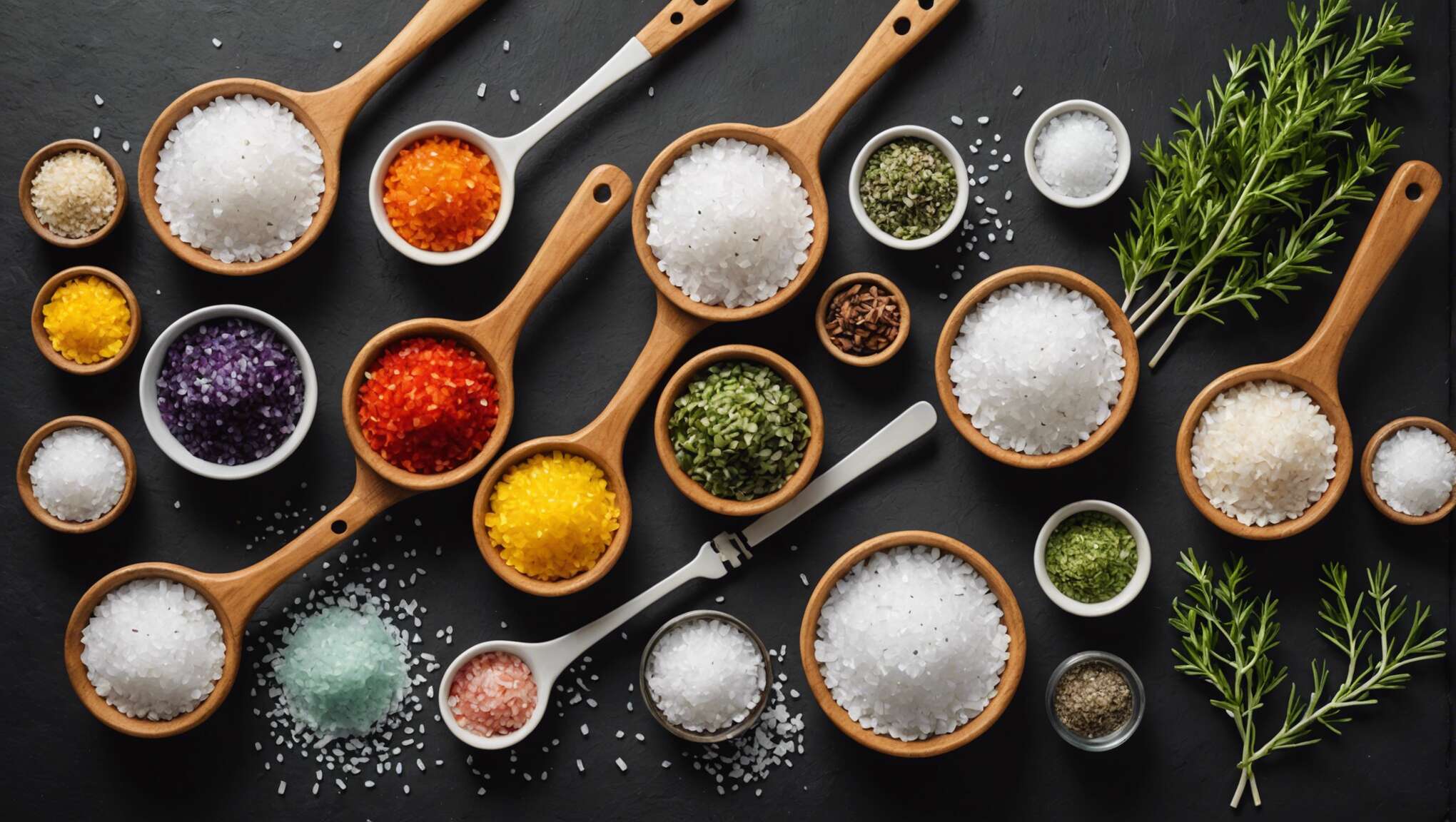 Utilisations culinaires et gastronomiques des différents types de sels