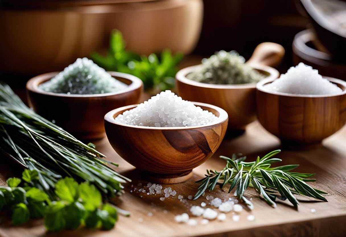 Utilisations traditionnelles et contemporaines du sel en gastronomie et au-delà