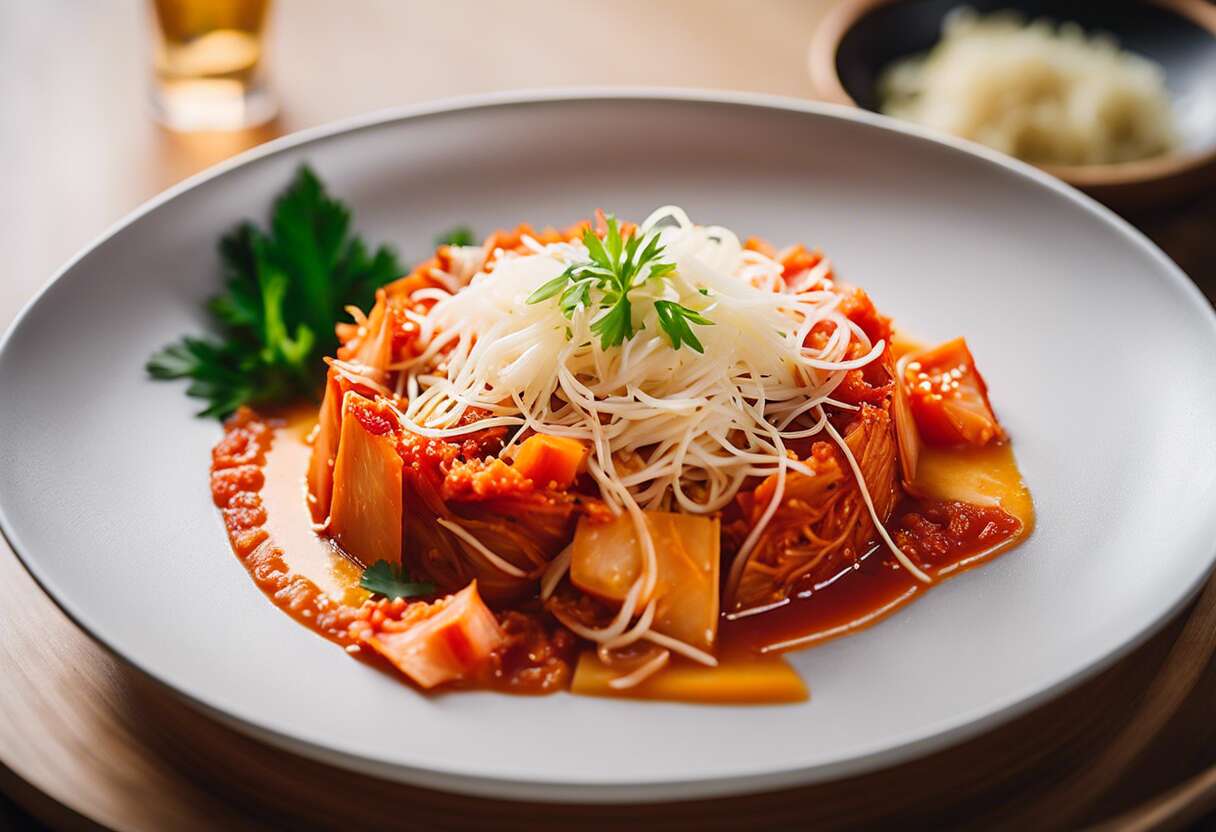 Découverte culinaire : quand le kimchi coréen s'invite dans les plats au parmesan