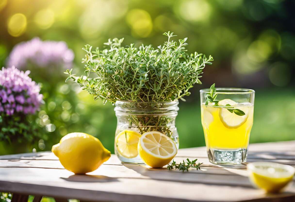 Le thym citronné : l'allié fraîcheur de votre cuisine d'été