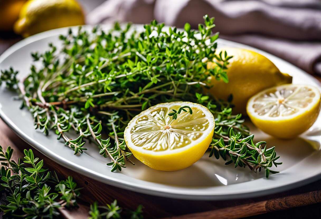 Des recettes originales pour sublimer le thym citron en cuisine