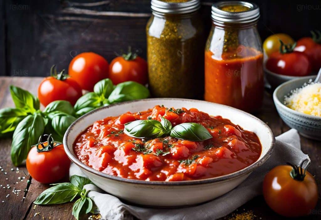 Recette facile de sauce tomate aux herbes et épices : saveurs intensifiées