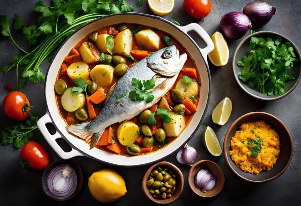 Recette de tajine de poisson aux légumes : saveurs marocaines à la maison