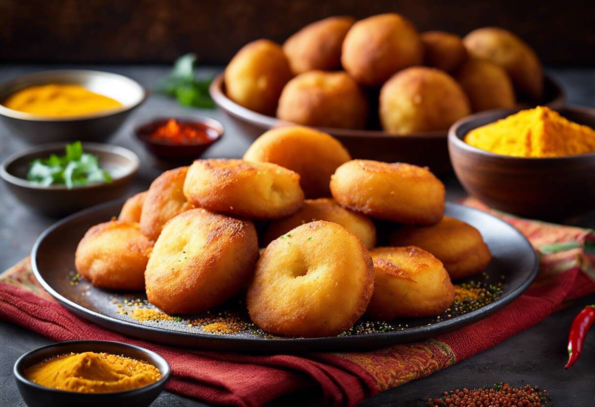 Recette facile de beignets de pomme de terre à l’indienne : potato Bajji